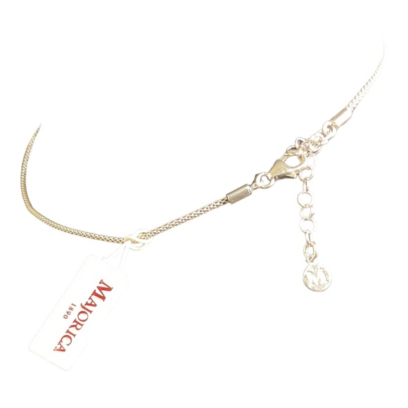 🌺 Genuine Majorica 1890 Silver With Tender Barroque Gray & Nuage Pearls - Picture 6 of 13